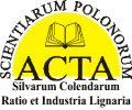 Acta Stientiarum Polonorum Silvarum Colendarum Ratio et Industria Lignaria